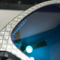 Oakley Frogskins Checkbox Silver w/ Prizm Sapphire SKU# 9013-C055 Checkbox Coll - Image 2